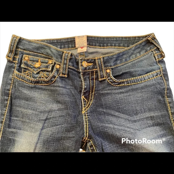 Women’s True Religion Disco Becky Big T Jeans Sz 32 - Picture 5 of 9